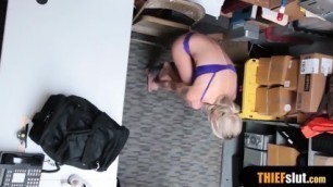 Porn Goddes Emma Hix Gets Punished Hard By A Mall Cop