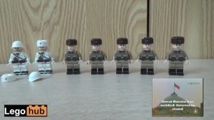 Soviet National Anthem and Lego Minifigures of WW2 Soviet Soldiers