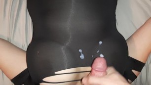 Best Friend Sucks on my Balls and Lets me Cum on her Clothes after the Club