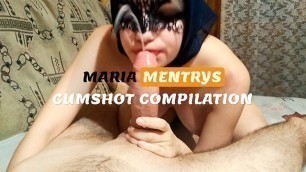 Cumshot Compilation with Maria Menrtys 2020
