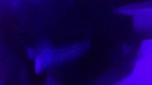 Sexy Blacklight Blowjob Extreme Deep Throat