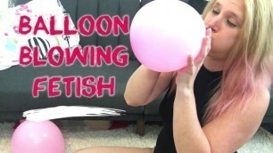 FREE Balloon Fetish Teaser (NON POP)