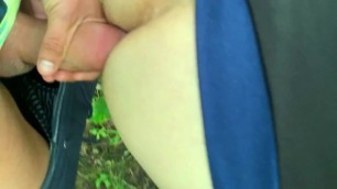 Ass is so Tight for Fuck so I just little Inserted Pulsating Cock for Cum