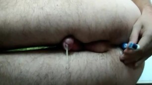 Hot Guy Jerking off Moaning and Cumming / Guy no Hands Cum /cumshot Compila