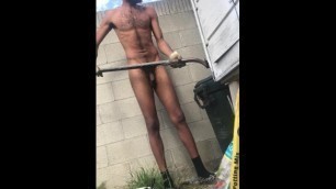 Nude Gardening Spycam - Rock Mercury