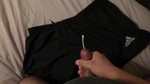 Cuming my Israeli Roommate's GYM Short